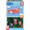 Puzzle Bois Peppa Pig -16 pièces