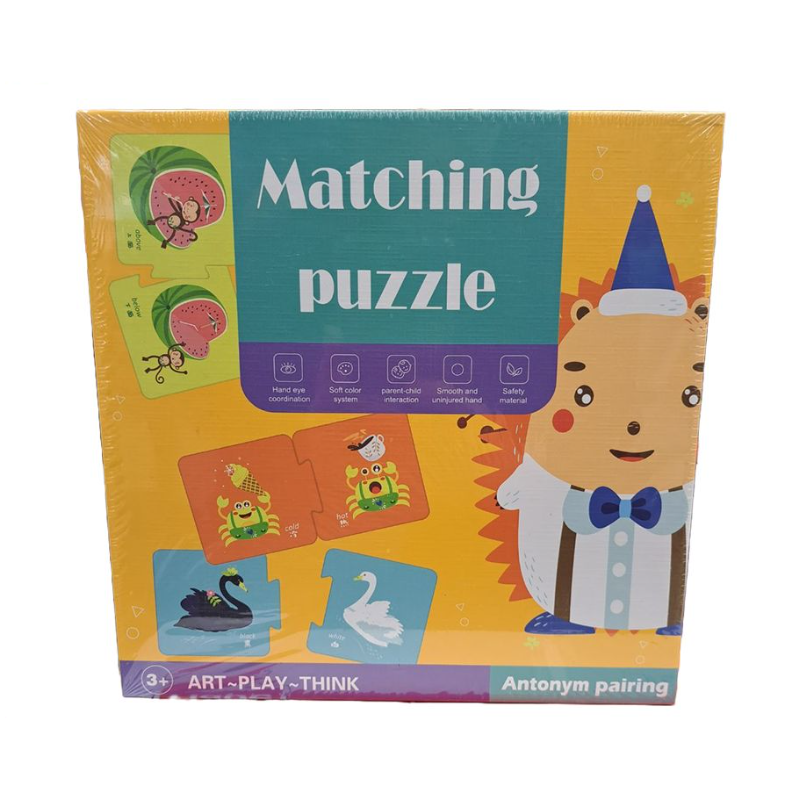 Jeu d'Association d'Antonymes pour Enfants : Apprendre les Contraires