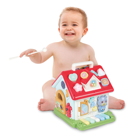 Jouet Éveil bébé Maisonnette Musicale