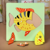 Puzzle Poisson en Bois
