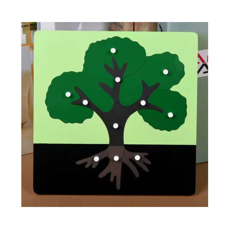 Puzzle Arbre En Bois