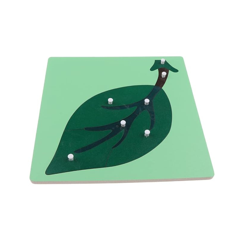 Puzzle Feuille d'Arbre En Bois