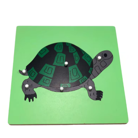 Puzzle Tortue En Bois