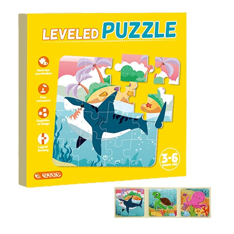 Puzzle Vie Marine 3 en 1