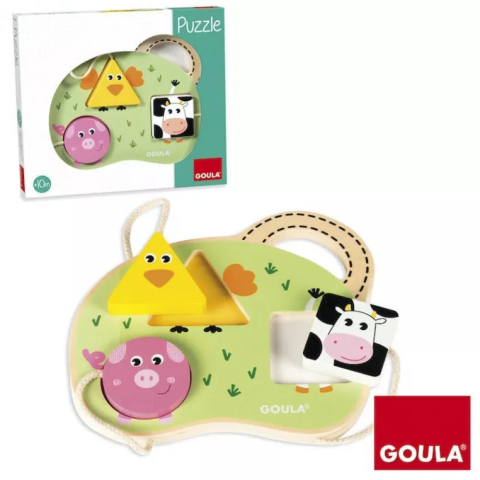 Mon Premier Puzzle d'Encastrement 10 mois+ Goula