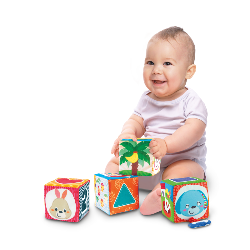 Blocs Souples et Colorés pour Bébé